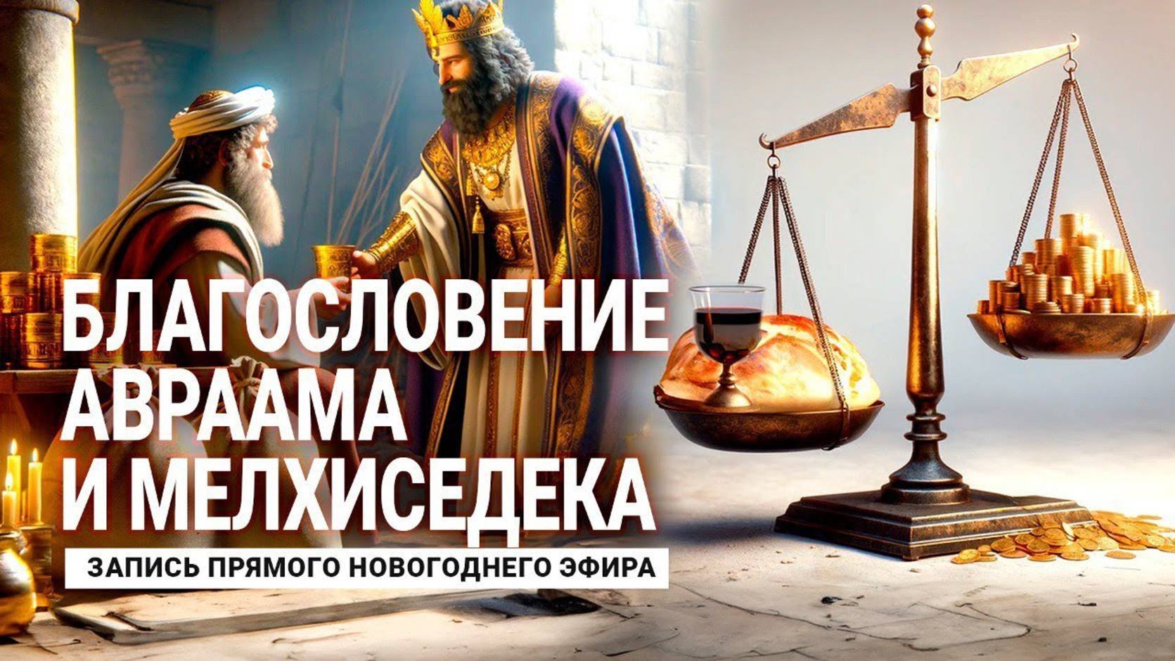 Благословение Авраама и Мелхиседека - М.Ларцин 1.01.24 подкаст смотреть онлайн