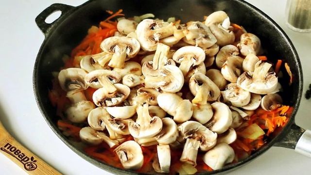 Грибной суп с галушками