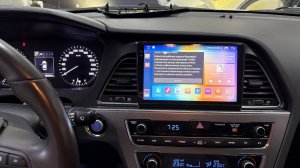 Штатная магнитола на андроиде для Hyundai Sonata корейской сборки
