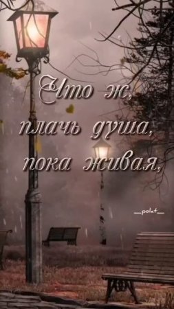 Душа сказала...