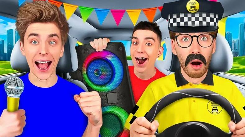 ВЛАД А4 - ТИПЫ ЛЮДЕЙ В ТАКСИ !
