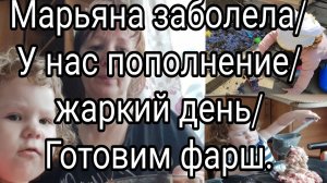 Марьяна заболела/Жаркий день 18-06-2025