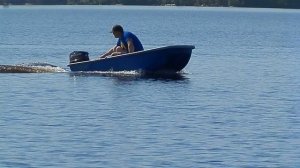 Лодка СЛК-280 под мотором