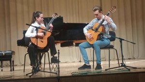 Потапова Мария , Витер Илья .ГАПОУ МО «МОМК им. С.С. Прокофьева» Государственный экзамен. Ансабль