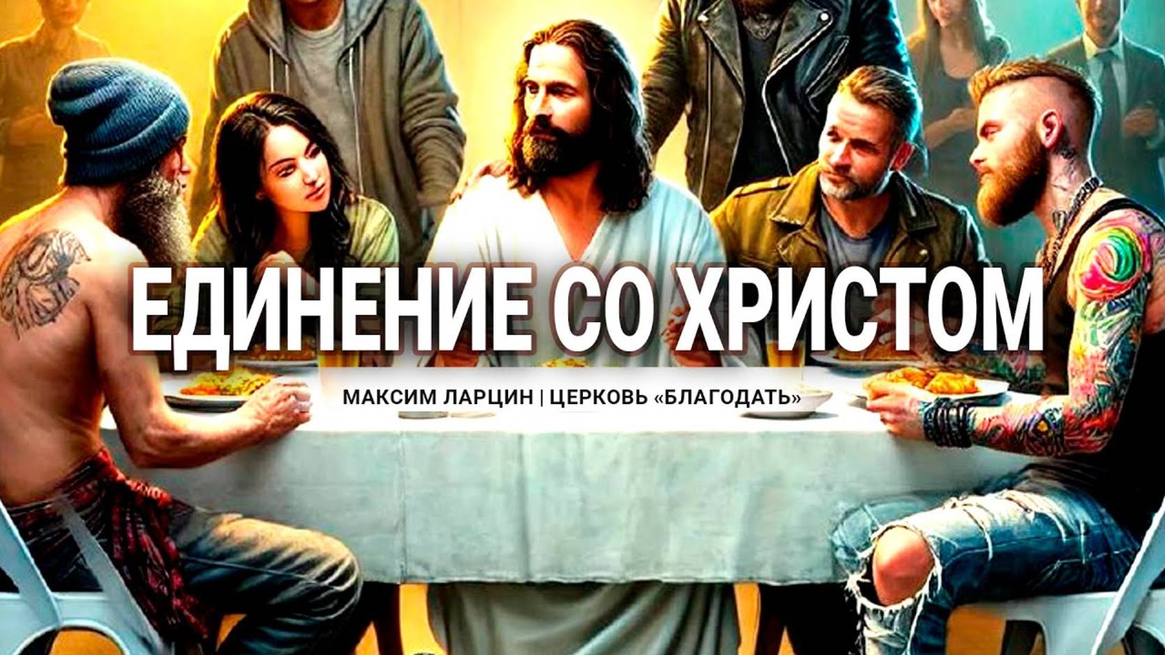 Единение со Христом -Максим Ларцин 23.02.25 проповедь смотреть онлайн