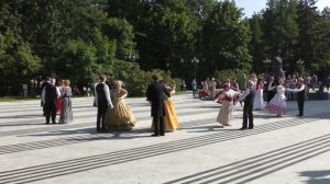 Летний бал "Русский Сувенир" в сквере имени С.В. Рахманинова