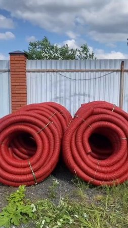 Труба двухслойная с протяжкой 110 мм