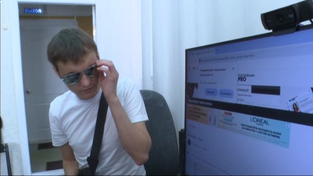 В Иркутском отделении Общества слепых появилось первое специализированное рабочее место