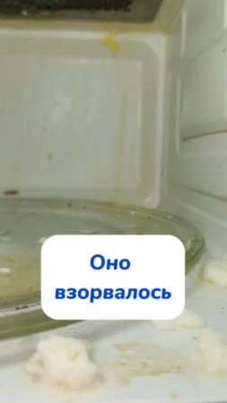 Взрыв в микроволновке!
