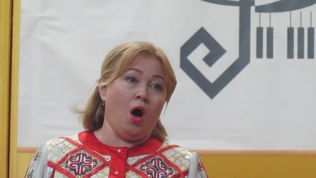 чувашская песня. поет надежда данилова