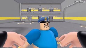 Играем за БАЛЕРИНУ КАПУЧИНУ в BARRY'S PRISON RUN! Новая страшная анимация Obby Часть 3