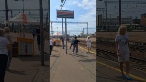 Ушу во время стоянки поезда