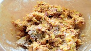 Картофельные колбаски с ветчиной