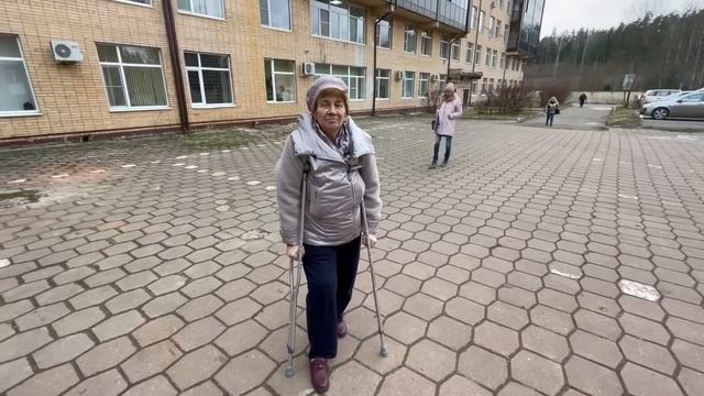 Отзыв Надежды Ивановны на 8 день после эндопротезирования