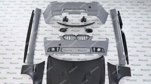 Обвес BMW 3 E90 рест M3-Look решетки крылья капот