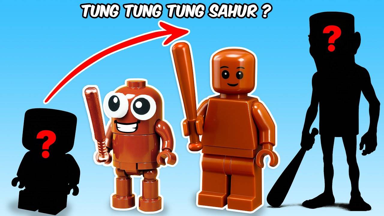 Эволюция Тунг Тунг Сахура, НО LEGO!