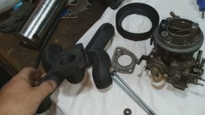 Установка одного карбюратора на Хонду. Коллектор под один карбюратор. Хонда Magna VF750 V45 Sabre.