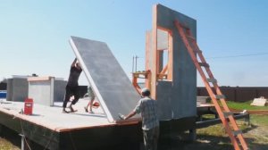 Дешевый теплейший дом. Новая технология. Пошаговый процесс строительства