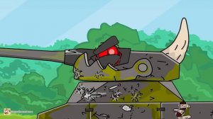 HomeAnimations – Мультики про танки  Ярость паразита + Морок против Ратте - Мультики про танки