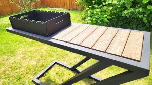 Стильный мангал ZARA от Mac Mangals в комплектации START