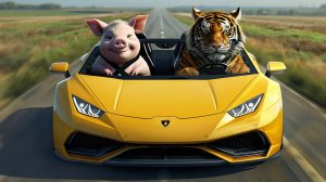 🐯🐖  СВИНЬЯ и Тигр - дружба на обед 👾😻 Как тигр и свинья дружили
