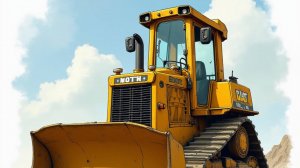 Мультик для детей Бульдозер