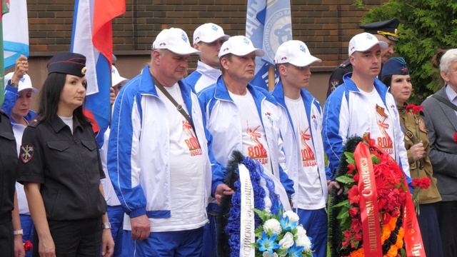 Участники международного динамовского авто-велопробега посетили город-герой Смоленск