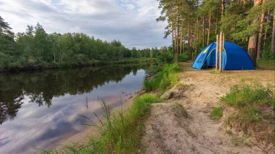 Наш 2й выезд с семьёй на реку! смотреть онлайн