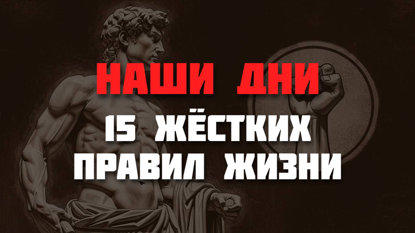 15 Жестких Правил жизни о Которых Никто не говорит