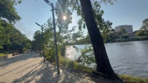 Озеро в городе