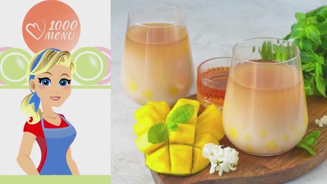🥤БАБЛ ТИ БЕЗ ТАПИОКИ — легкий, фруктовый, за 5 минут!