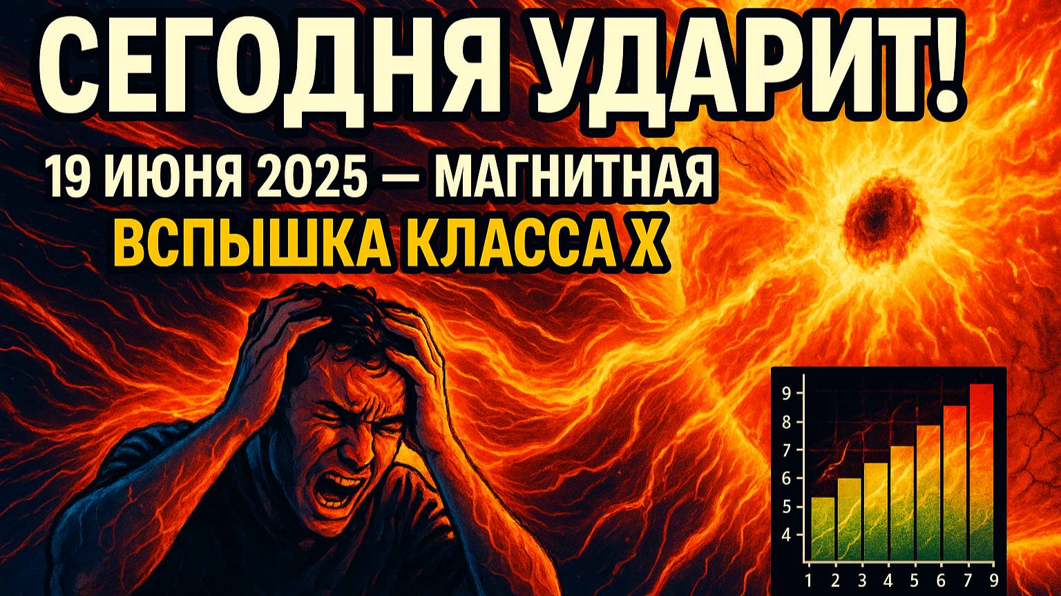 СЛАБЫХ НЕ ПОЩАДИТ! МАГНИТНАЯ БУРЯ 19 ИЮНЯ!