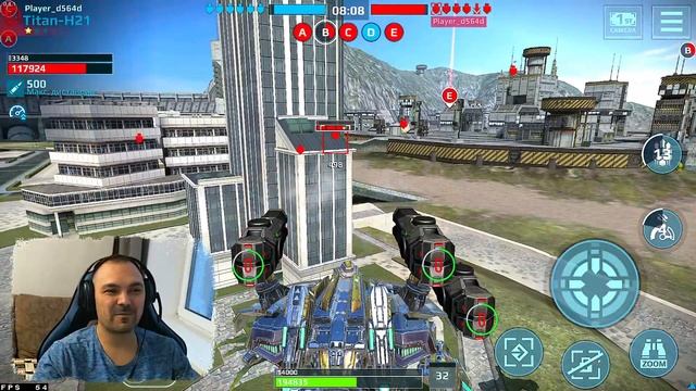 Robot Warfare бой против KORDO, Mister MAGOO, NoLimit2303, Кубань часть 1 ○ Робот на луне