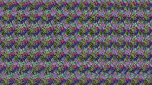 1,5 минуты с 3D стереограммами — и напряжение как рукой сняло • Вне фокуса