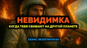 НЕВИДИМКА. КОГДА ТЕБЯ СБИВАЮТ НА ДРУГОЙ ПЛАНЕТЕ: СЕАНС ЭКЗОГИПНОЗА