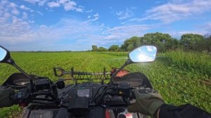 Покатушка на квадрике. #ATV #ЛИНХАЙ