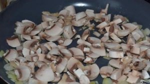 Грибной соус из шампиньонов со сливками