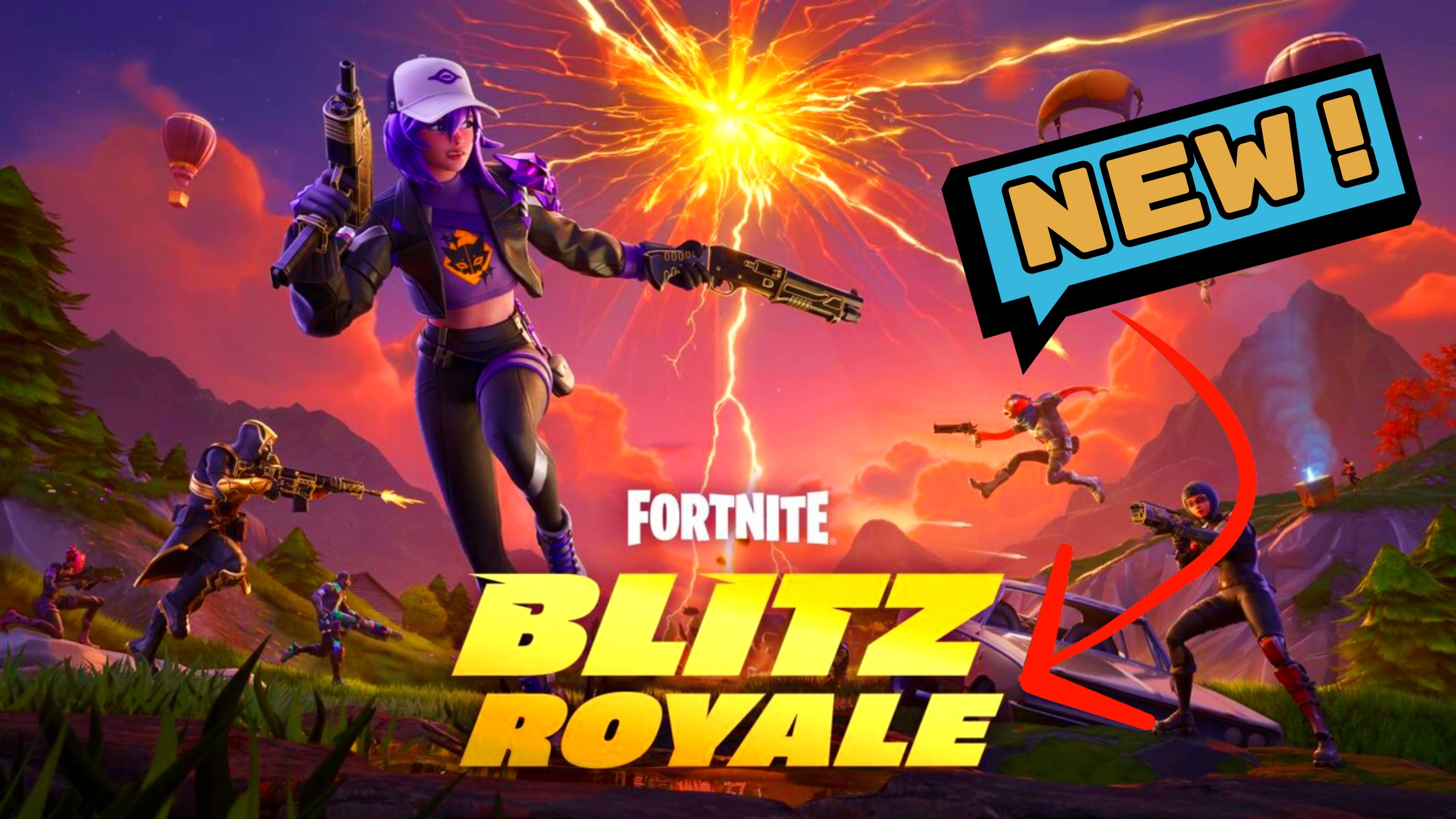 НОВЫЙ РЕЖИМ В FORTNITE УЖЕ ЗДЕСЬ! Блитз Рояль – это безумие!