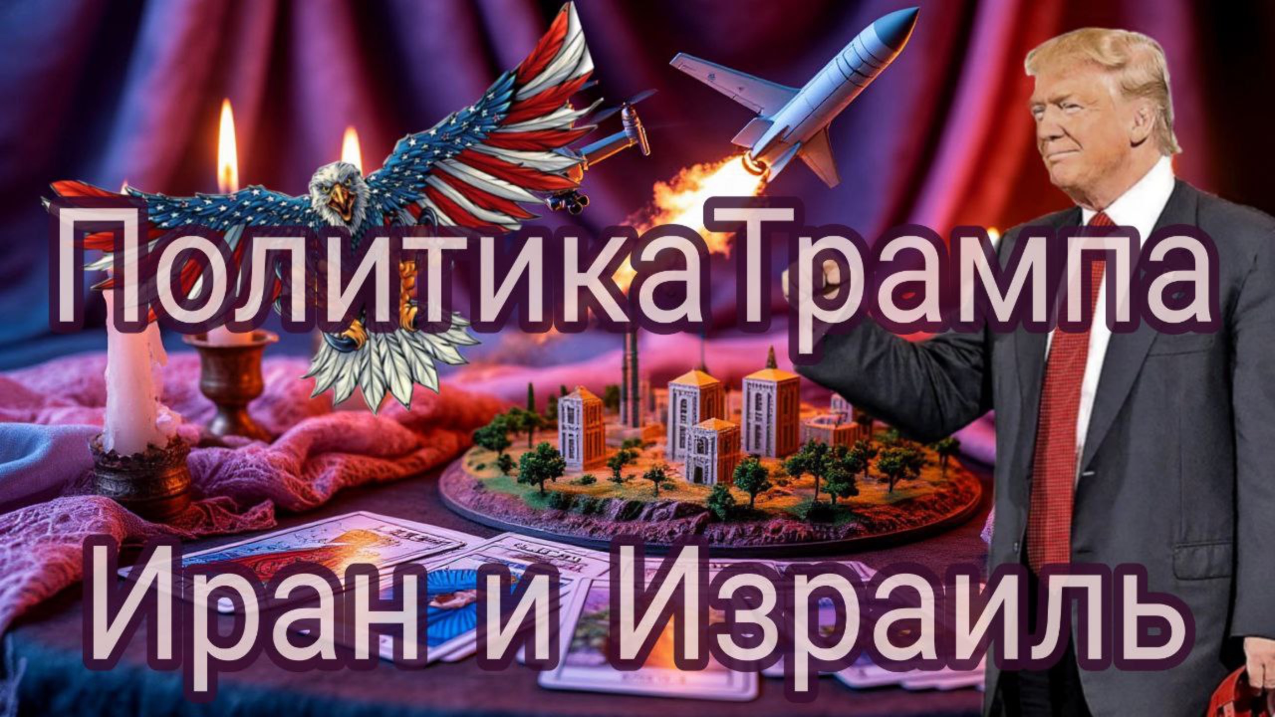 Предсказание политики Трампа по Ирану и Израилю с помощью таро! Узнайте, что ждёт мир в удивительно