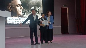 Награждение победителей конкурса "Великая Отечественная война в творчестве К.Отарова". КБГУ,17.06.25