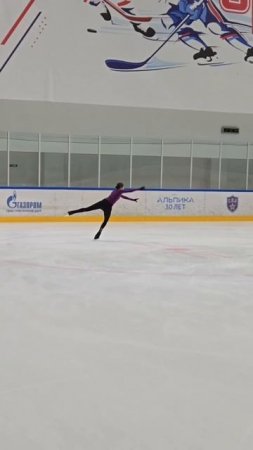 Мария Лубкова, каскад 3Lz+3T+3T Сборы Сочи 2025