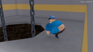 Играем за БАЛЕРИНУ КАПУЧИНУ в BARRY'S PRISON RUN! Новая страшная анимация Obby Часть 6