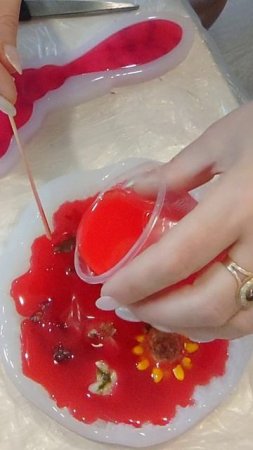 Бабочка в смоле 🦋🦋🦋