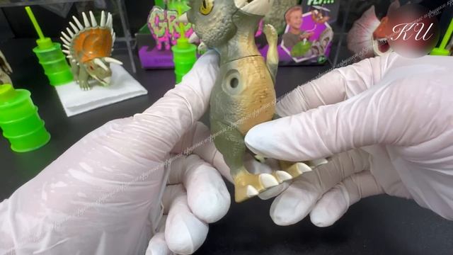 РАСПАКОВКА ИГРУШЕК - Динозавры GrossMos - это игрушка, которая доставляет странное удовольствие.