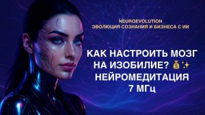 КАК НАСТРОИТЬ МОЗГ НА ИЗОБИЛИЕ? 💰✨ НЕЙРОМЕДИТАЦИЯ 7 МГц | Эля Ангелова