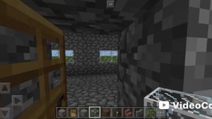 поставил большой дом в minecraft