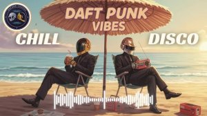 DAFT PUNK VIBES 🏖 Chill Disco x Retro Beach Lounge Mix