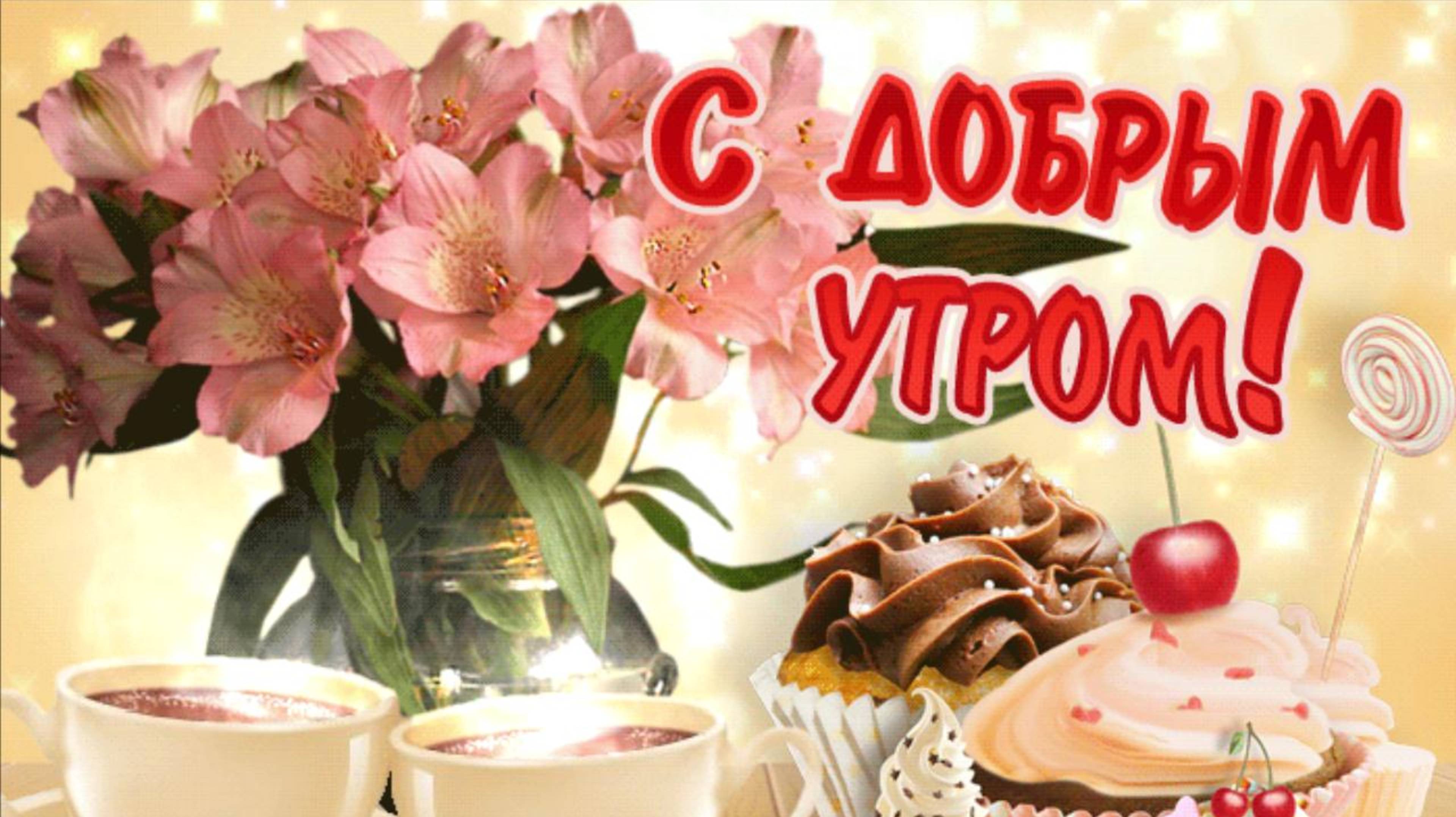 ПУСТЬ УТРО БУДЕТ ДОБРЫМ ДЛЯ ВСЕХ И ВСЕГДА