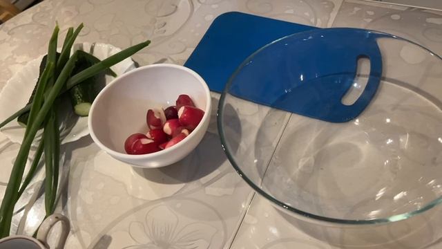 Vkysnogotovim Подготовка к нарезке легкого салата на ужин