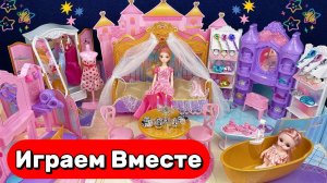 Игрушки мультики БАРБИ ! Кукольный домик МЕЧТЫ БАРБИ ! Игрушки мультики для девочек !